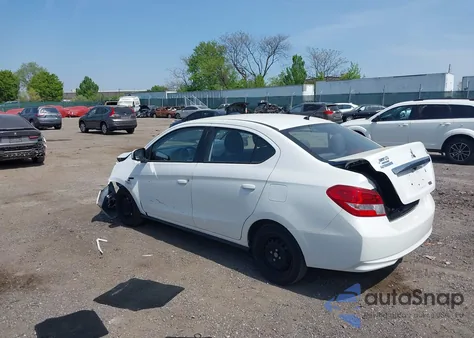 2019 Mitsubishi Mirage G4 Rf из США, поврежденный, VIN ML32F3FJ7KHF12437